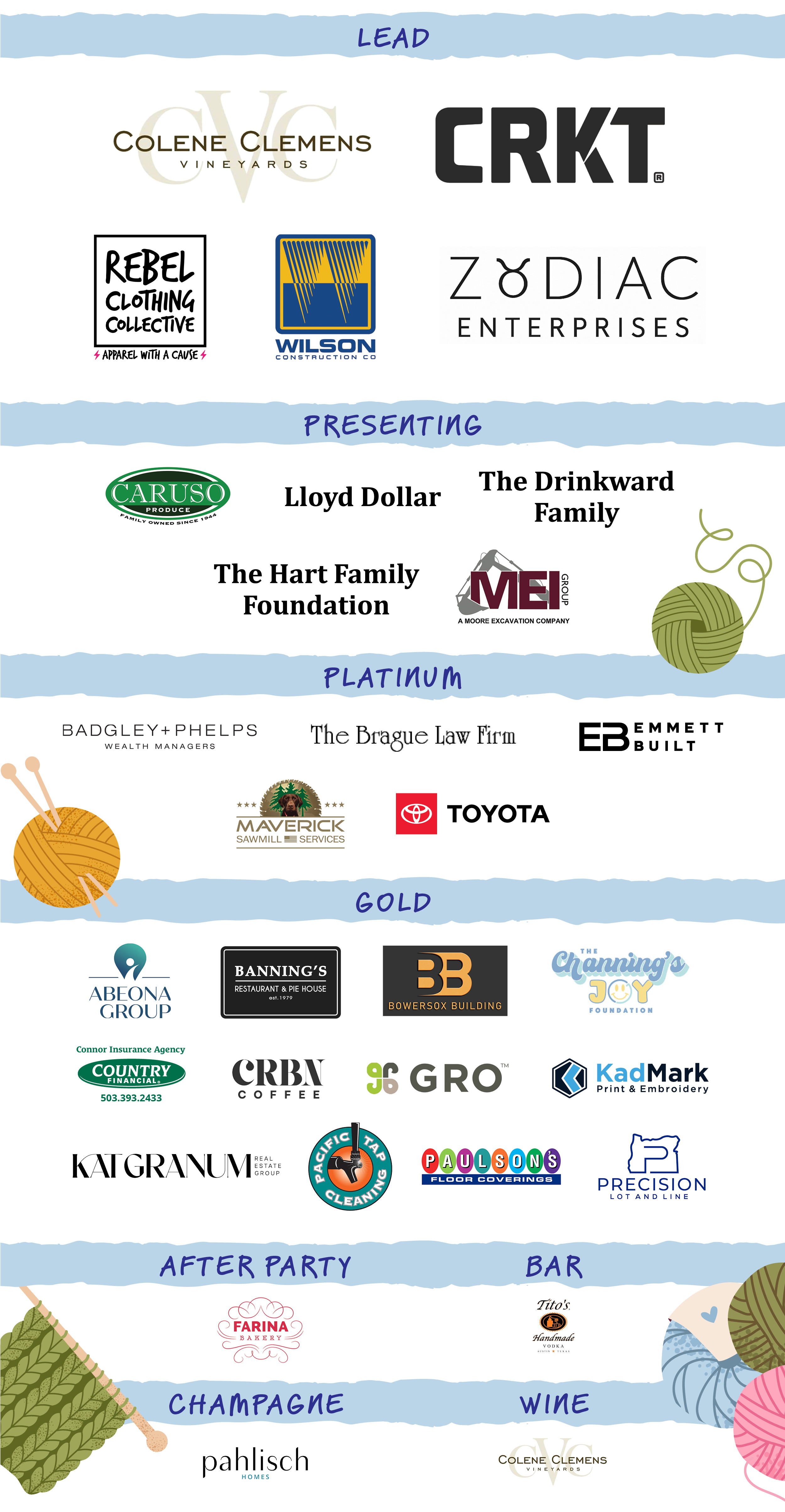sponsors