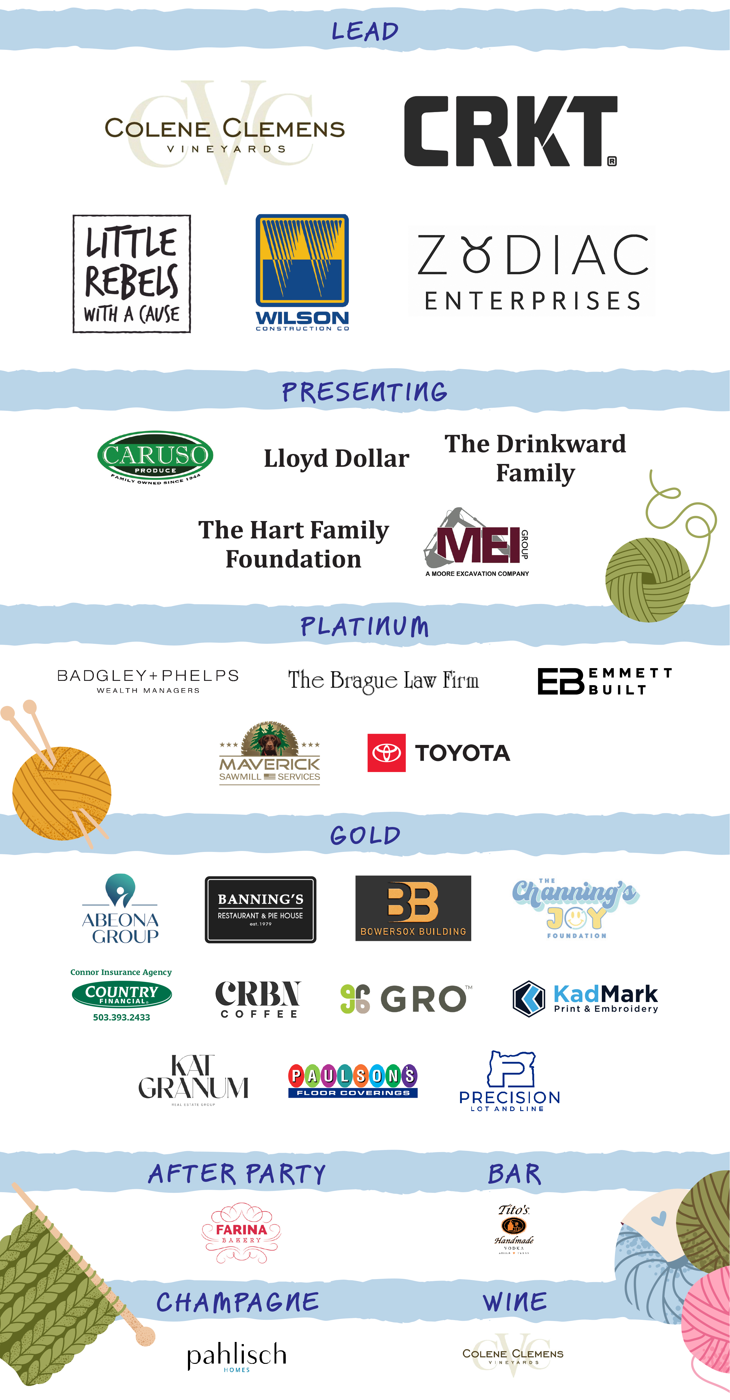 sponsors